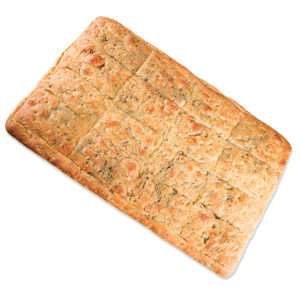 Focaccia Pizza Rosemary Cut